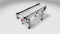 310.01 - Roller Conveyor Tangential Drive, Drive Right or Left under the Track with V-Belt